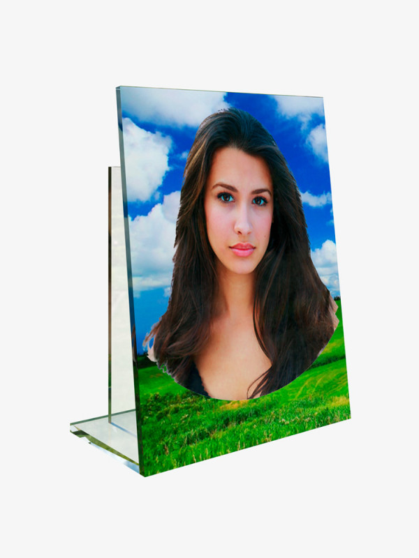Фотография из стекла на подставке 400x600x300 мм